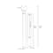 Household Essentials 13.4" Mounted Paper Towel Holder